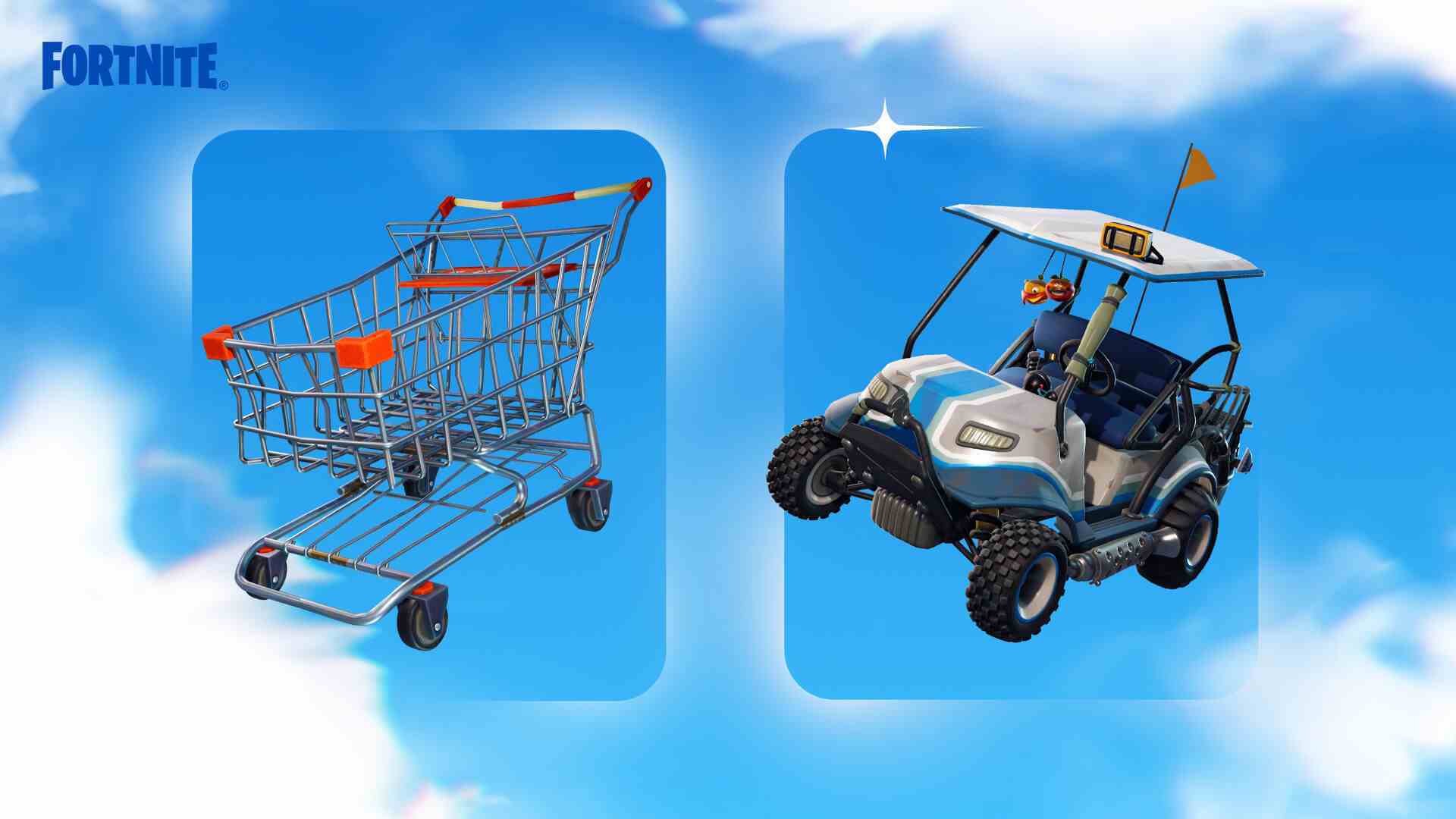 Fortnite OG'nin Alışveriş Sepeti ve Arazi Kartı