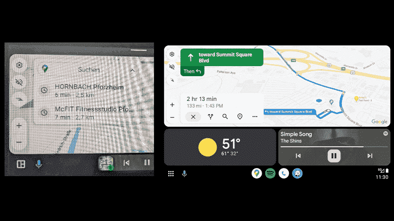 Google Haritalar arayüzünü Android Auto olarak değiştirdi