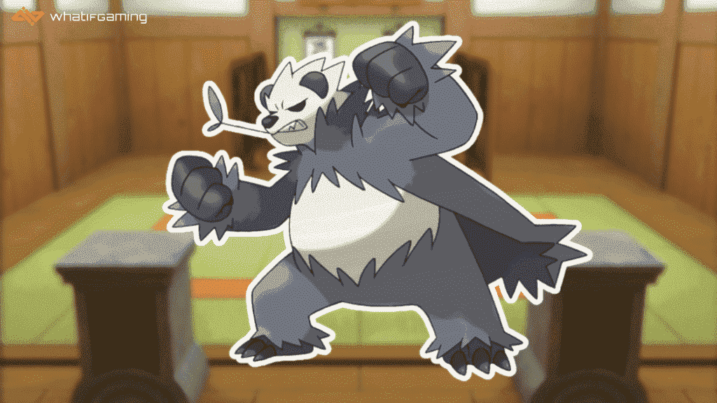 Pangoro'nun görüntüsü.