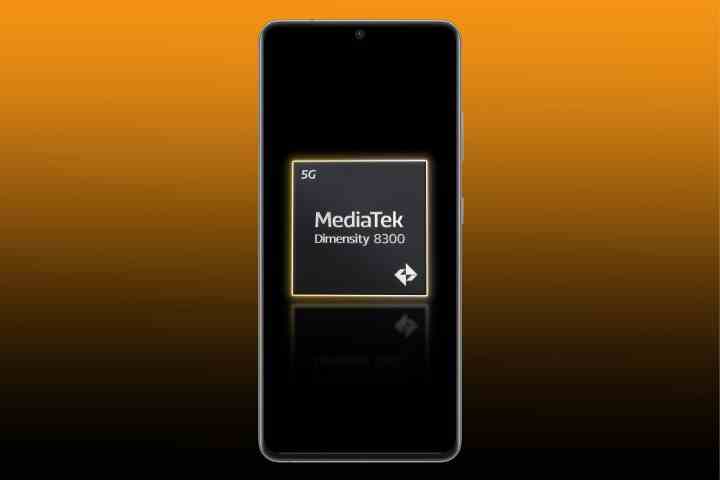 MediaTek Dimensity 8300 SoC'nin telefondaki temsili.