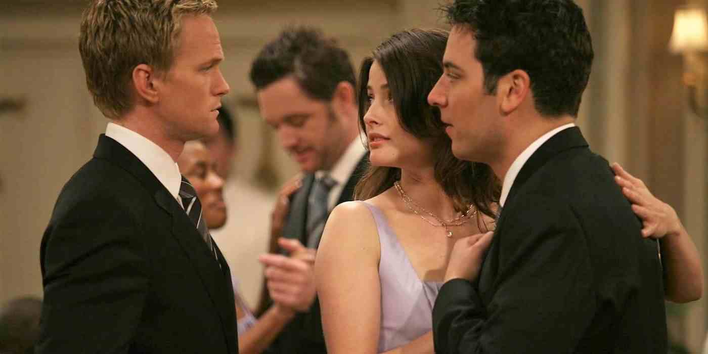 Robin ve Ted Bir Düğünde Dans Ediyor ve Barney How I Met Your Mother'da Onların Sözünü Kesiyor