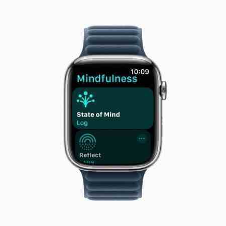 Apple Watch Mindfulness uygulaması (Kaynak - Apple) - Apple Watch'un gelecek yıl kan basıncı izleme ve uyku apnesi tespitine kavuşacağı bildiriliyor