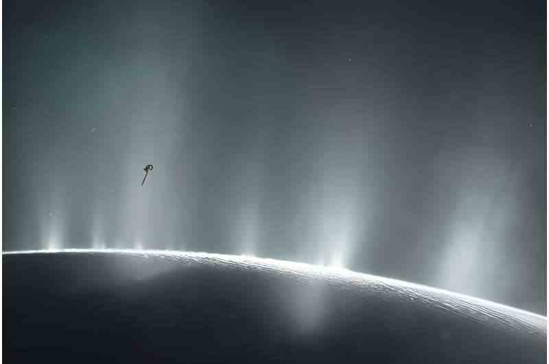 Enceladus yaşam için gereken tüm hammaddelere sahip