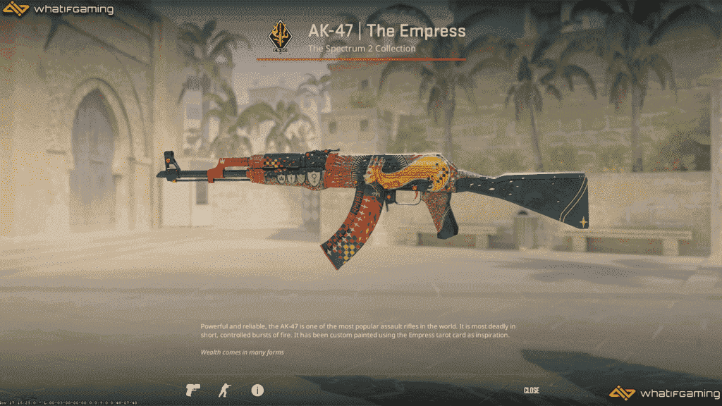 CS2 AK-47 The Empress'in fotoğrafı