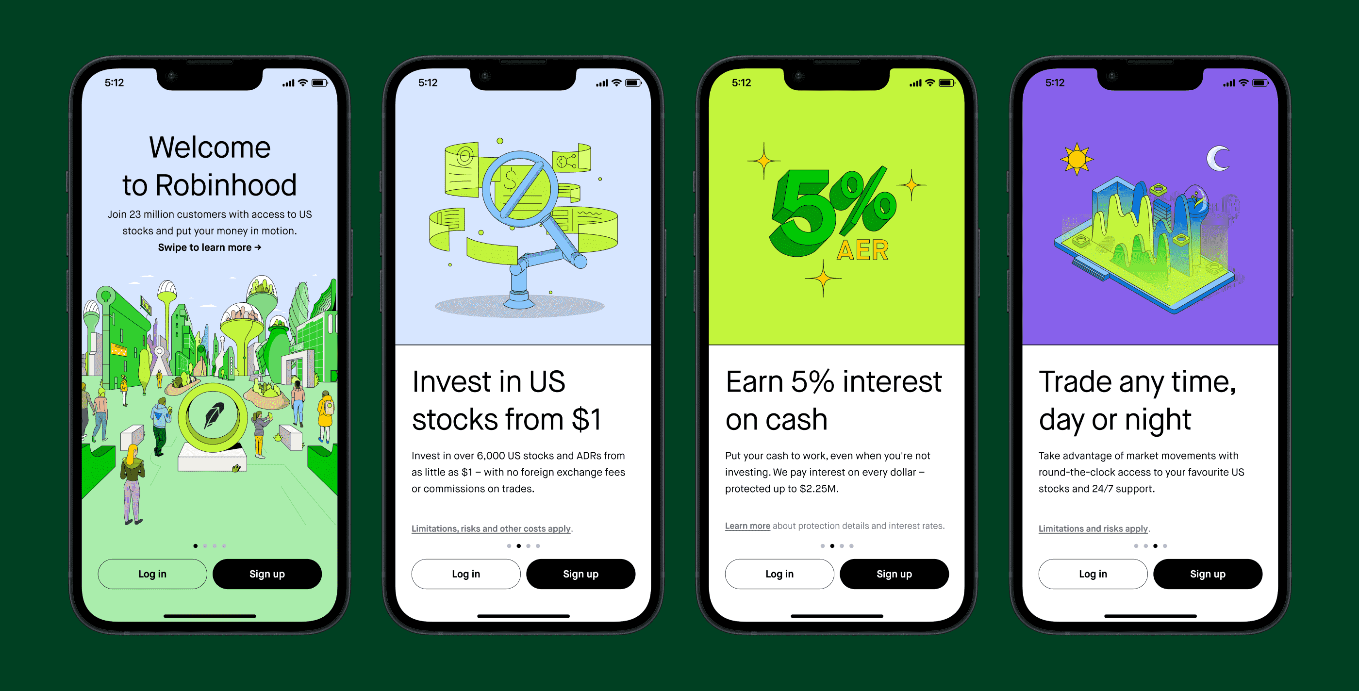 Robinhood uygulaması