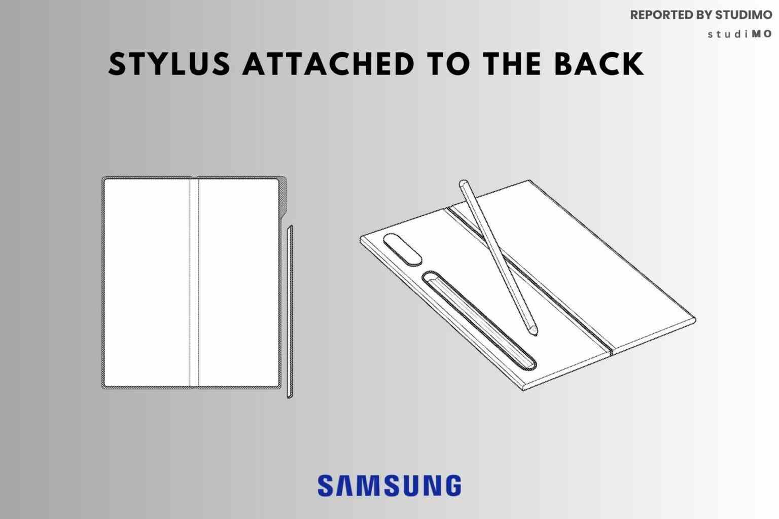 Samsung, katlanabilir Galaxy S Fold'da S Pen'i barındıracak bir arka yuva için patent aldı - S Pen, Galaxy Z Fold 6'da kendine yer bulabilir