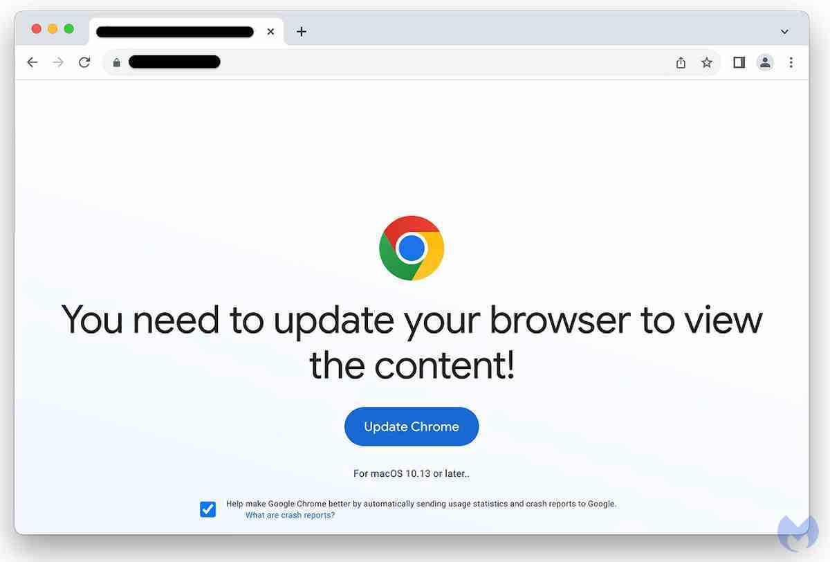 clearfake chrome güncellemesi kötü amaçlı yazılımbytes clearfake chrome güncellemesi