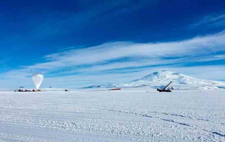 Bilimsel Balon Yükü Antarktika'daki McMurdo İstasyonunda Fırlatmaya Hazırlandı