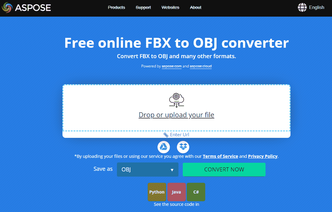 FBX dosyalarını OBJ'ye dönüştürün