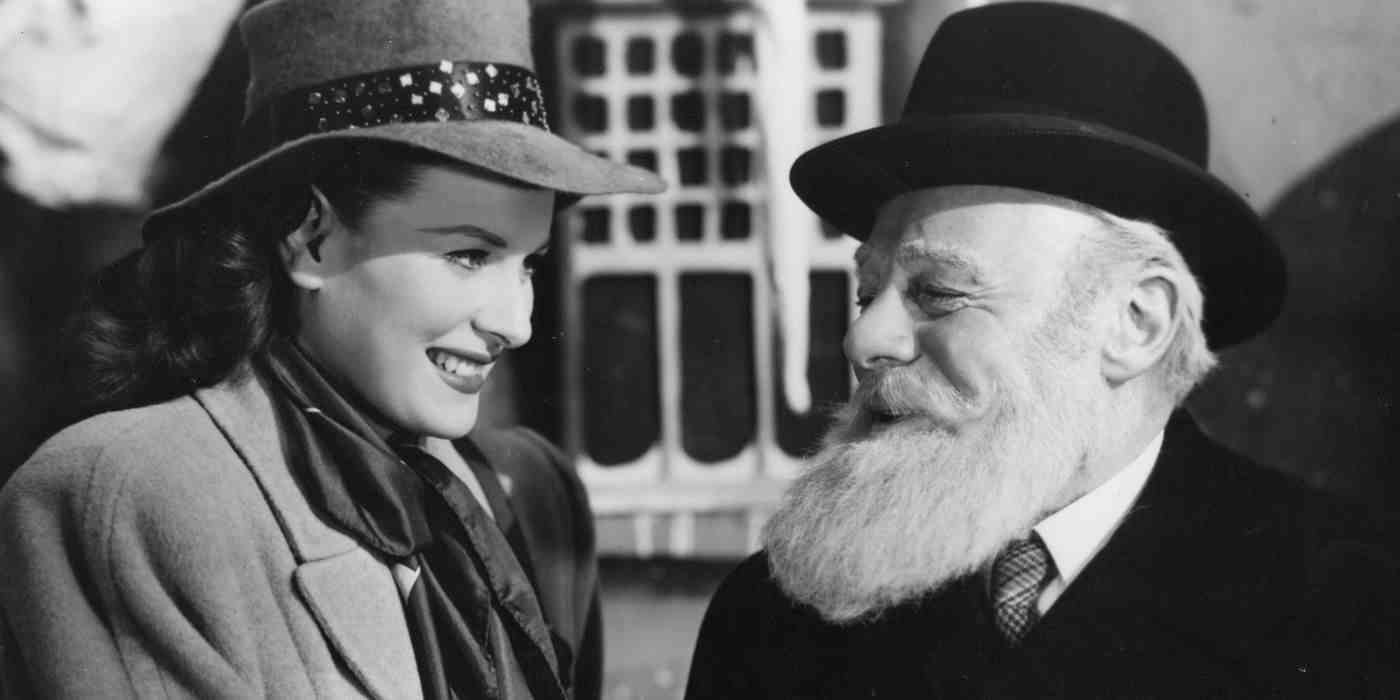 Edmund Gwenn ve Maureen O'Hara, 34. Cadde'deki Mucize'de.