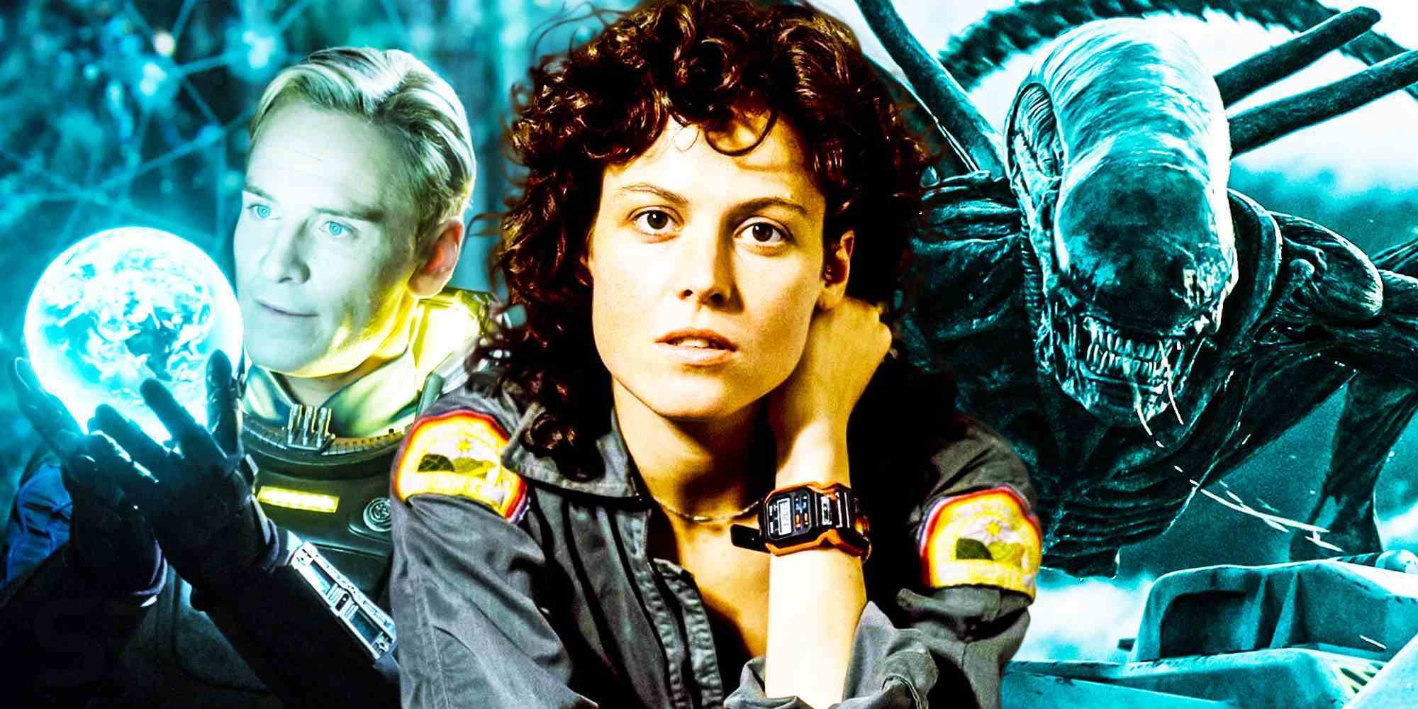 Uzaylı Sigourney dokumacı ripley david xenomorph