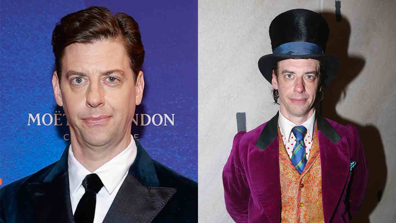 Christian Borle ve "Willy Wonka" Broadway'deki 'Charlie ve Çikolata Fabrikası' müzikalinin sahne arkası