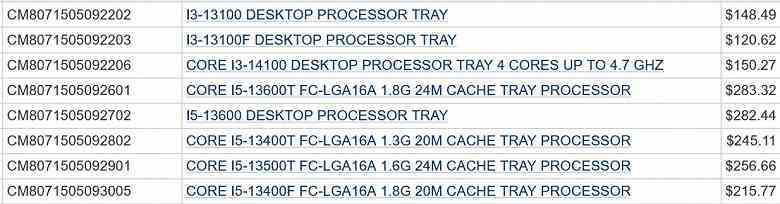 Hala yalnızca dört çekirdek var ama bu, yeni neslin en ucuz Core i3'ü.  Core i3-14100 ABD'de zaten satışa sunuldu