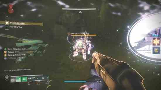 Destiny 2'nin yıldız çapraz dilek koruyucusu egzotik görevi: Alınan bir mini patron