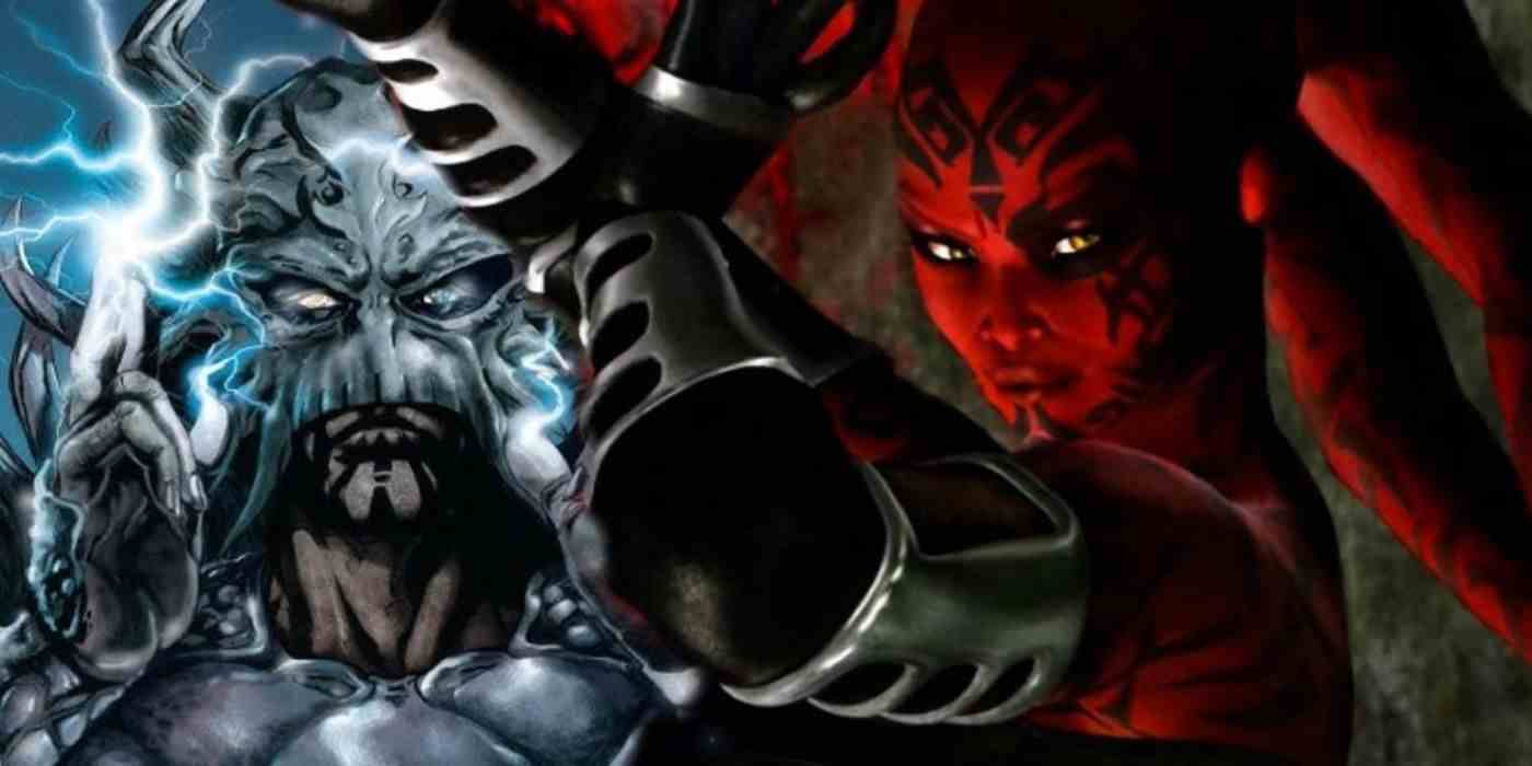 Yıldız Savaşları: Legacy'den Darth Krayt ve Darth Talon.