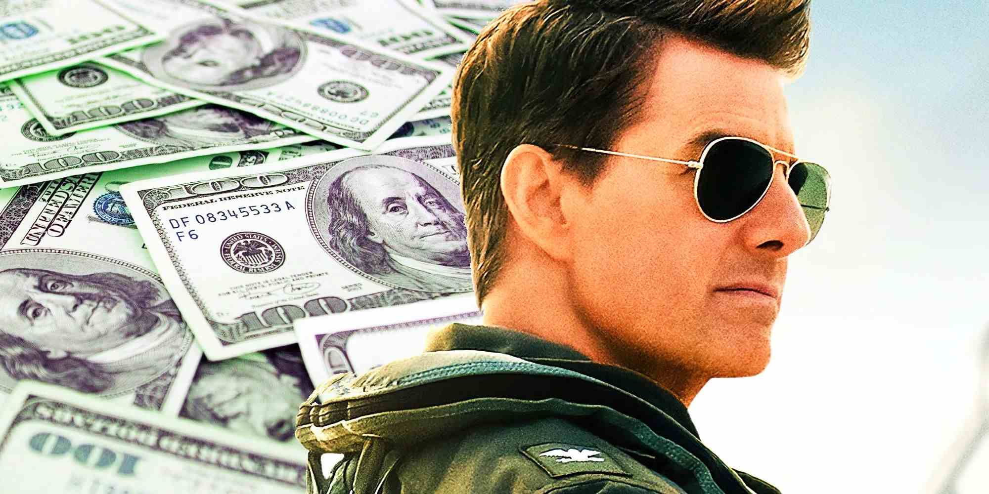 tom cruise para yığınlarıyla en iyi silahla başıboşta