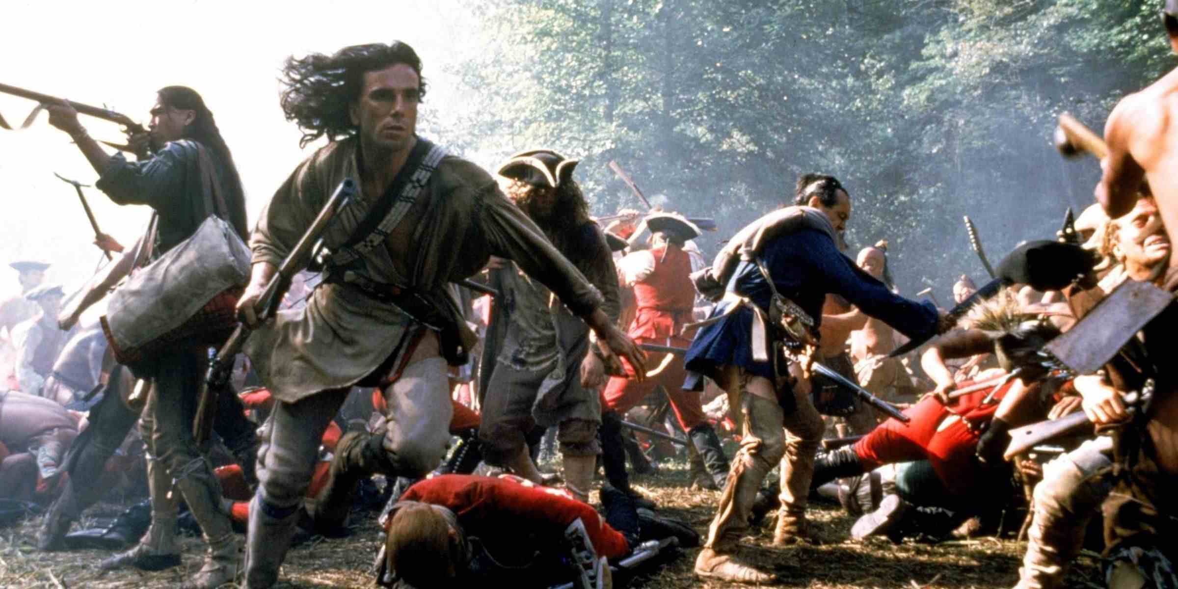 Daniel Day-Lewis The Last of the Mohicans'da savaşa giriyor