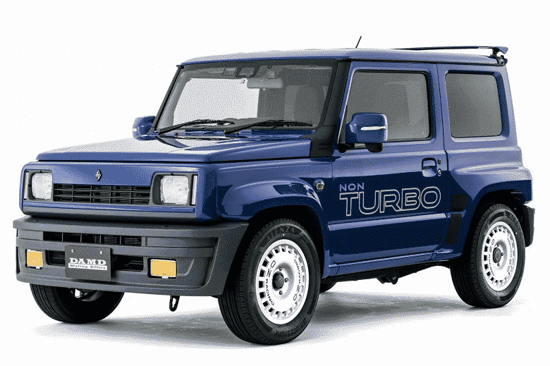 Lancia Delta Integrale ve Renault 5 Turbo tarzında Suzuki Jimny sunuldu