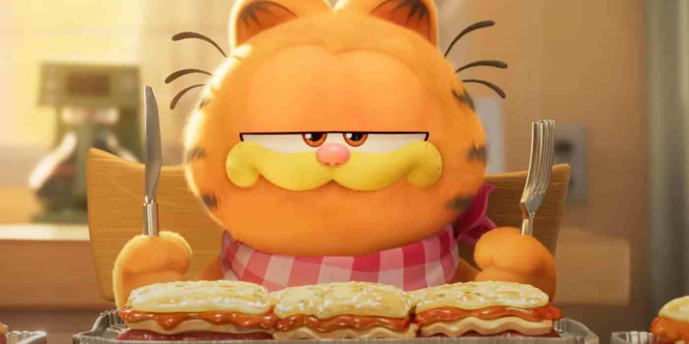 garfield lazanya