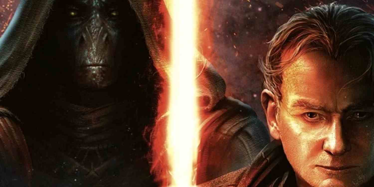 James Luceno'nun Darth Plagueis romanından kapak resmi.