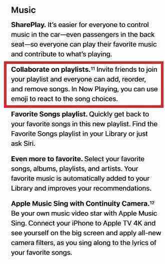 Ortak çalışmaya dayalı Apple Music çalma listesi de dahil olmak üzere iki iOS 17 özelliği 2024'e ertelendi - İki iOS 17 özelliği Apple tarafından 2024'e geri çekildi