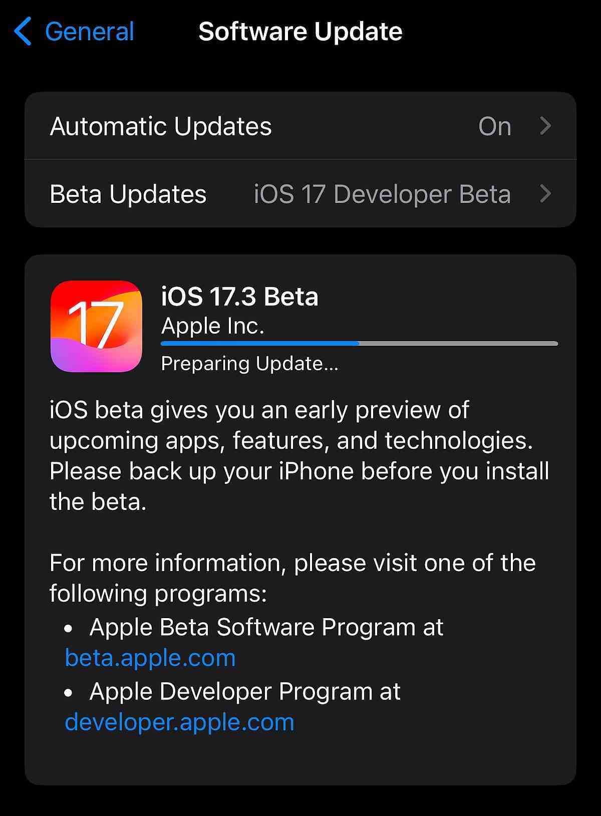 ios 17 3 beta gadget'lar360 ios 17.3