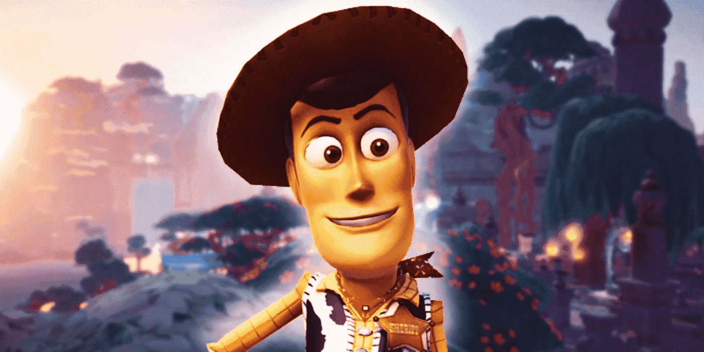 Woody, Disney Dreamlight Vadisi'nin fonunda