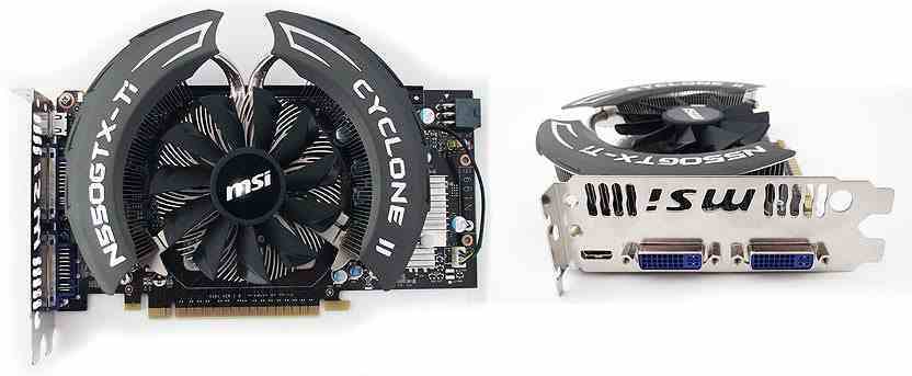 2011'den itibaren MSI GeForce Cyclone