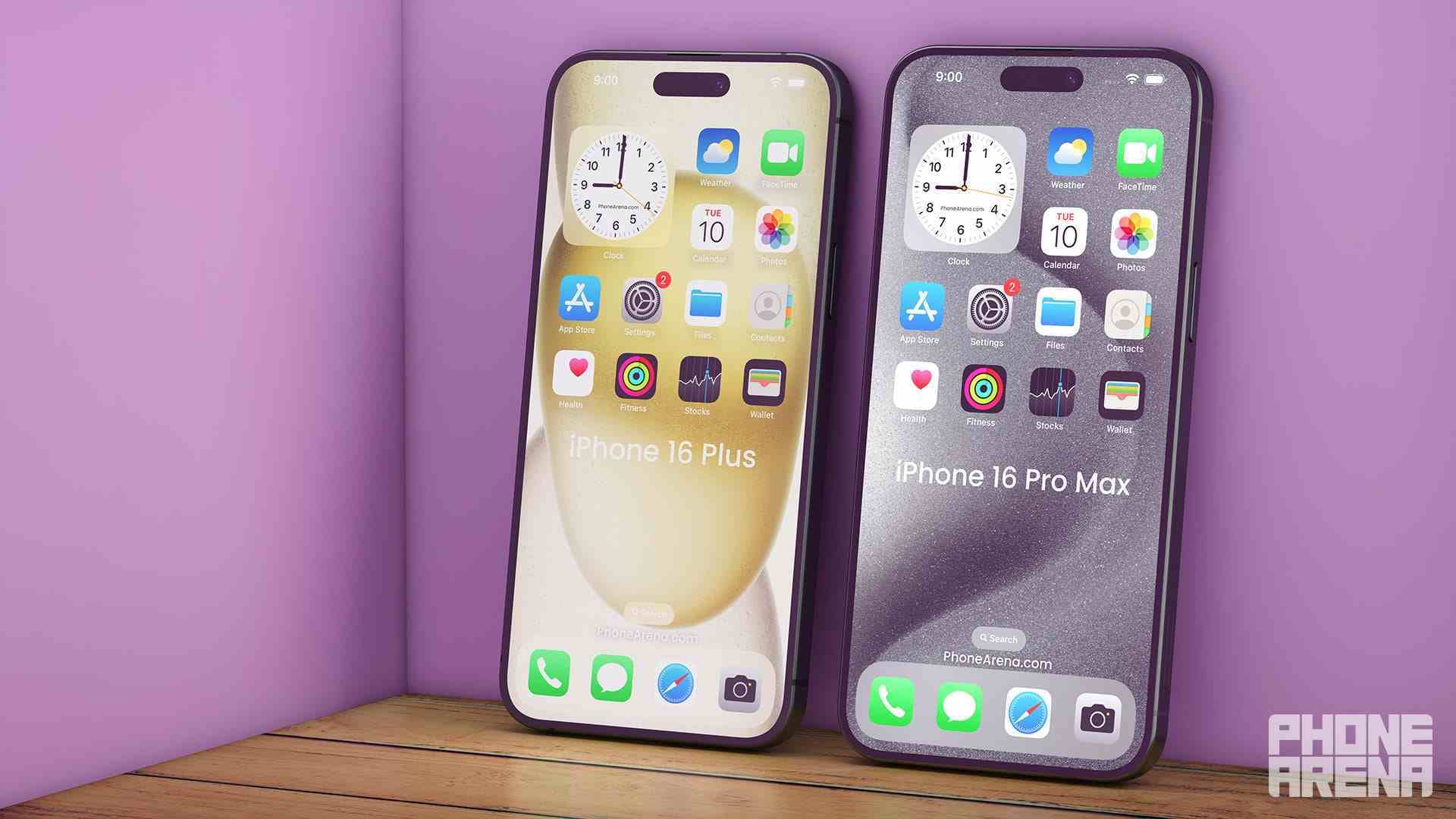 Image Credit–PhoneArena - Şimdiye kadarki en büyük iPhone'lar: İşte iPhone 16 Pro ve Pro Max, iPhone 15 Pro ve Pro Max'in yanında nasıl görünebilir?