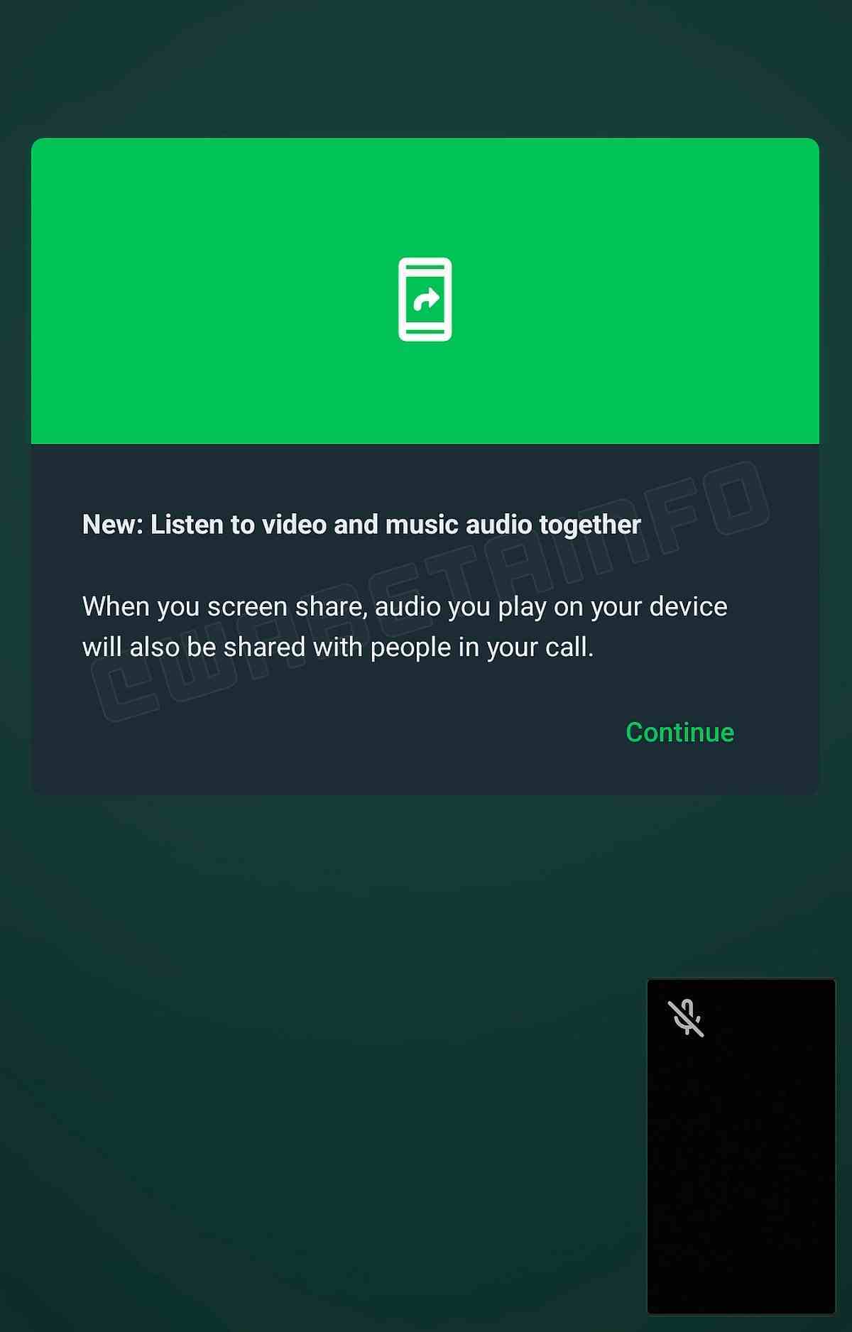 whatsapp video müzik ses paylaşımı wabetainfo whatsapp