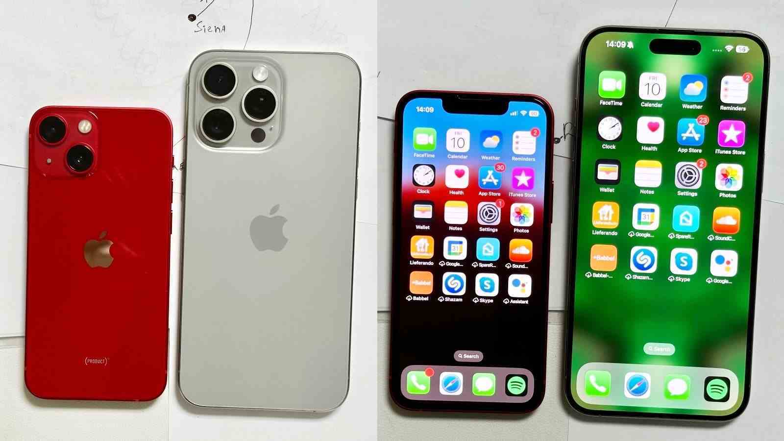 Telefonun boyutu önemlidir ancak iOS'ta Android'den daha önemlidir.  iPhone 13 mini'den iPhone 15 Pro Max'e geçiş yapmak zorlu bir iştir.  - iPhone 16 Pro Max Galaxy Z Flip'in katlanır rakibi olmalı (ve kimse fikrimi değiştiremez)