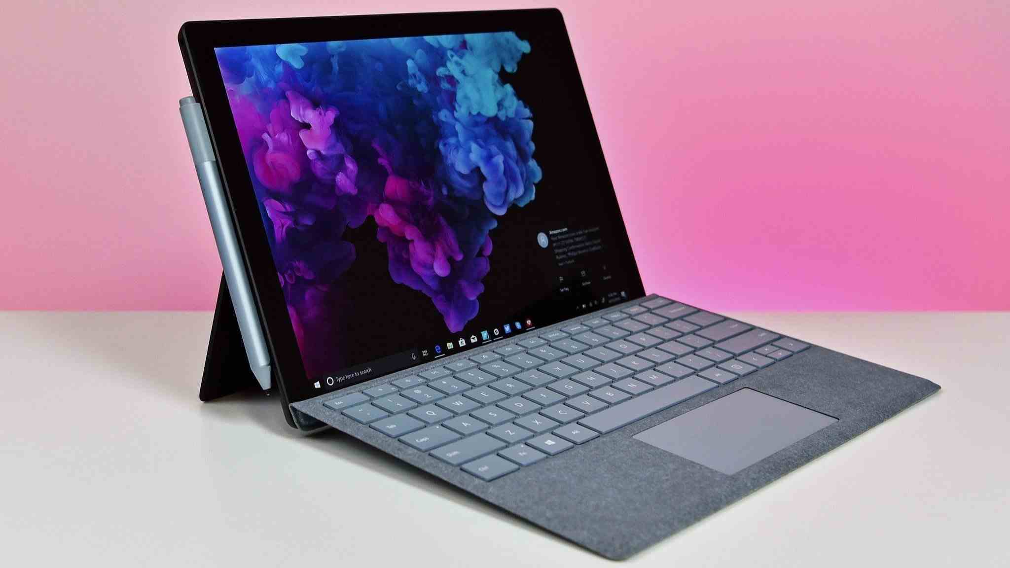 Windows 10 ile Surface Pro 6