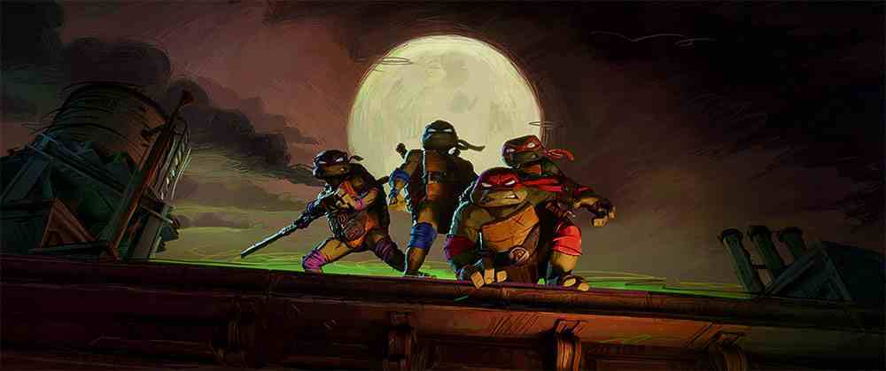 TEENAGE MUTANT NINJA KAPLUMBAĞALAR MUTANT KARGAŞA'DA DONNIE, LEO, RAPH ve MIKEY