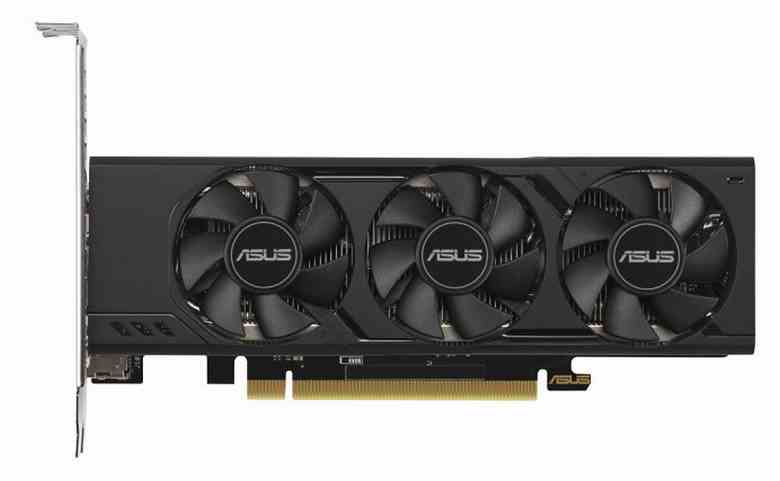 Yarım video kartına benziyor.  Asus, düşük profilli RTX 4060 LP BRK'yı tanıttı