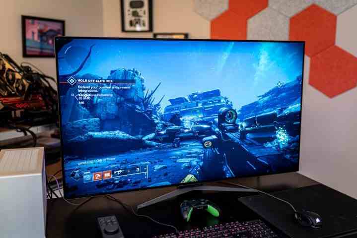 Destiny 2, UltraGear 48 inç OLED monitörde.