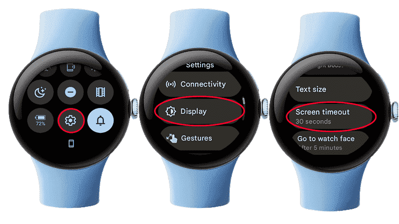 Google Pixel Watch pil ipucu