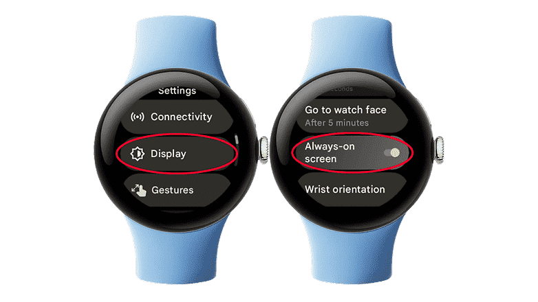 Google Pixel Watch pil ipucu