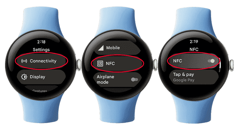 Google Pixel Watch pil ipucu