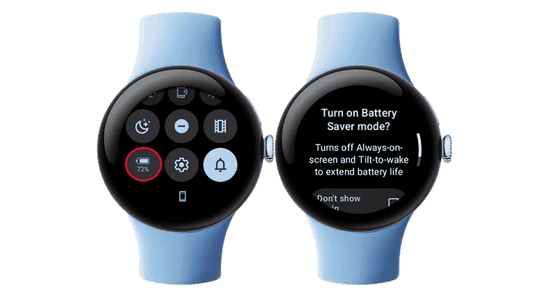 Google Pixel Watch pil ipucu