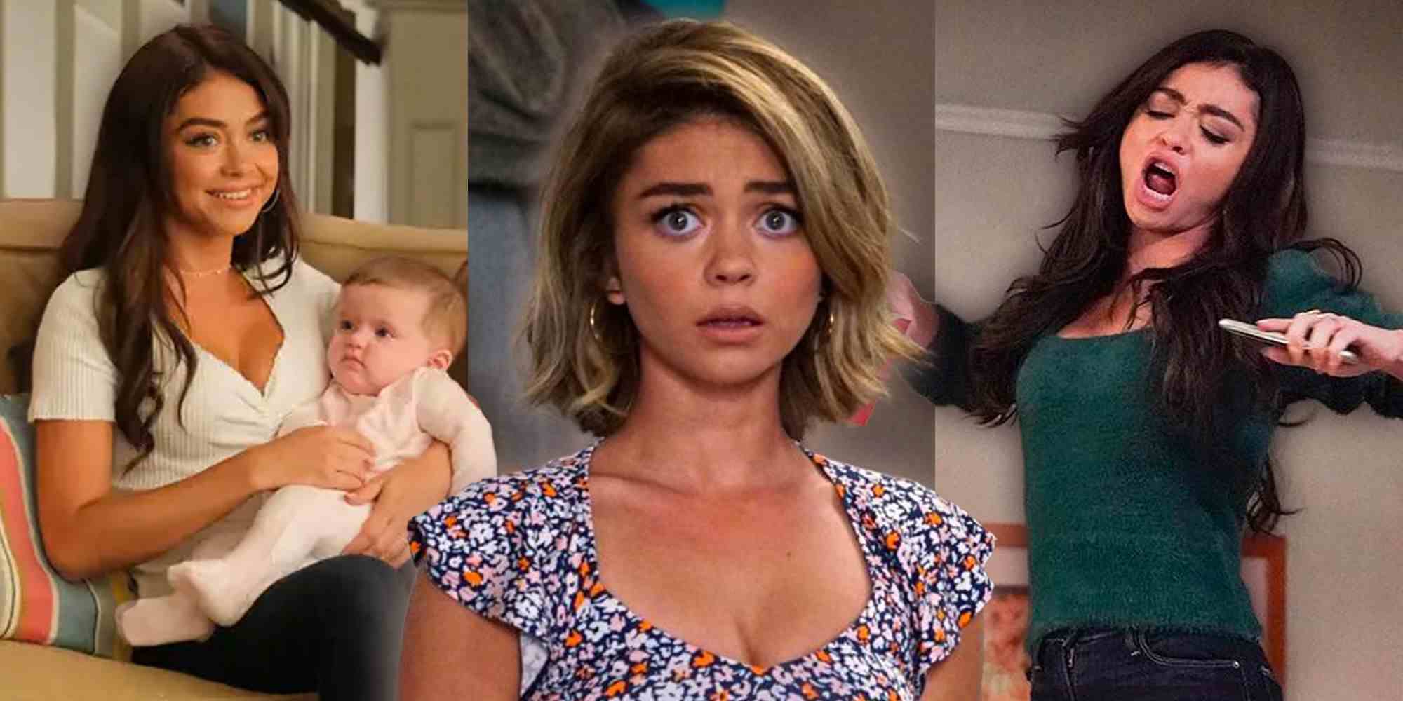 Modern Family'de Haley'nin farklı yaşlardaki bölünmüş görüntüsü