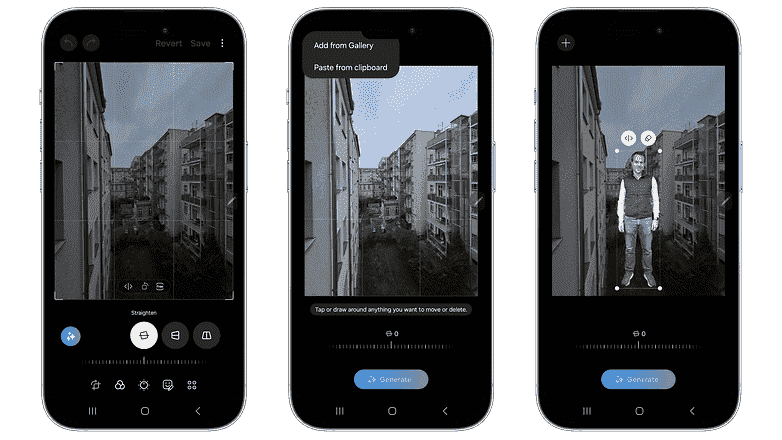 Samsung Galaxy S24: Galaxy AI aracılığıyla görüntü düzenlemenin ekran görüntüleri