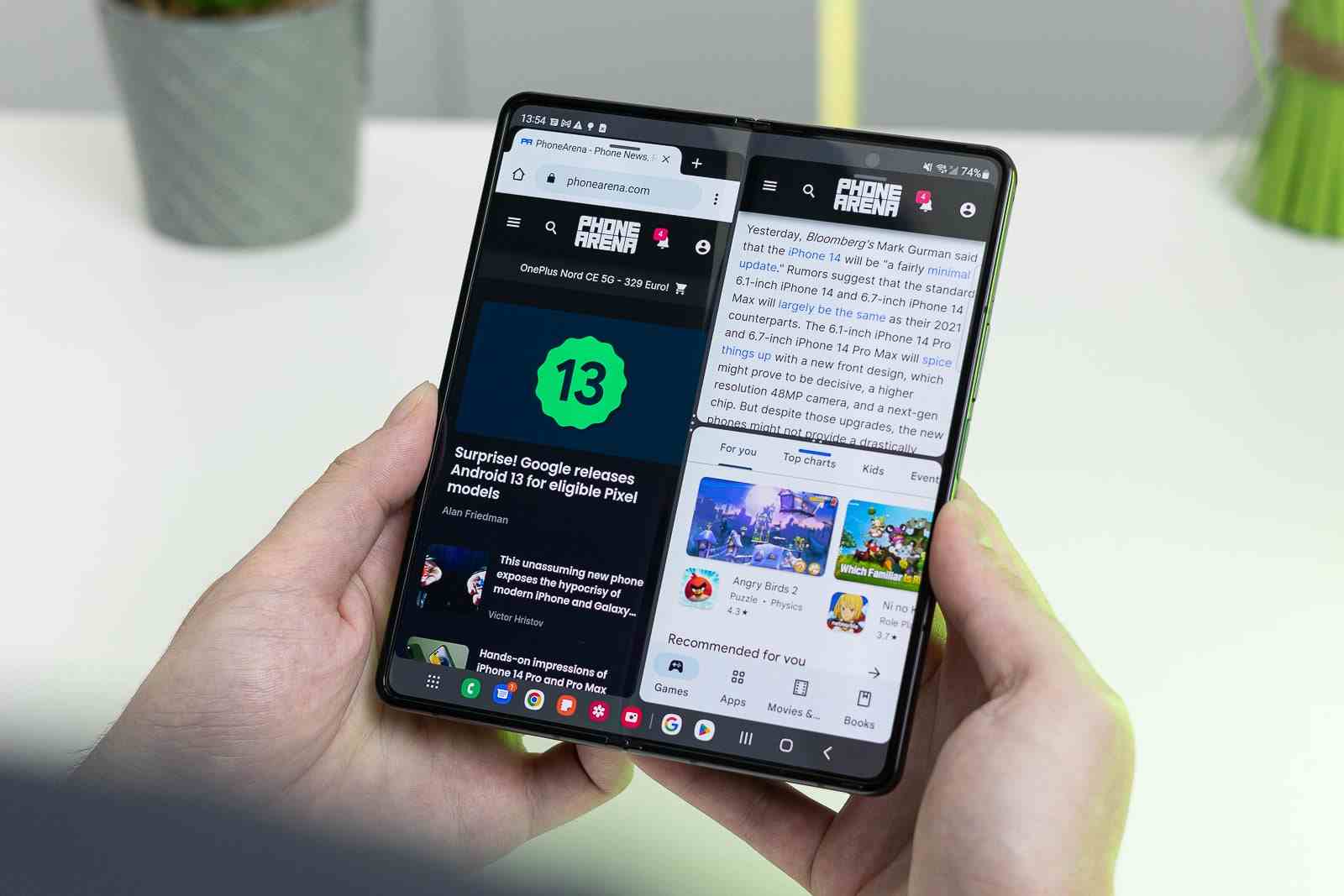 Galaxy Z Fold 4'teki iki sekmeyi okumak - Sizi katlanabilir almaya ikna etmek için gereken tek şey daha ucuz bir Galaxy Fold mu?