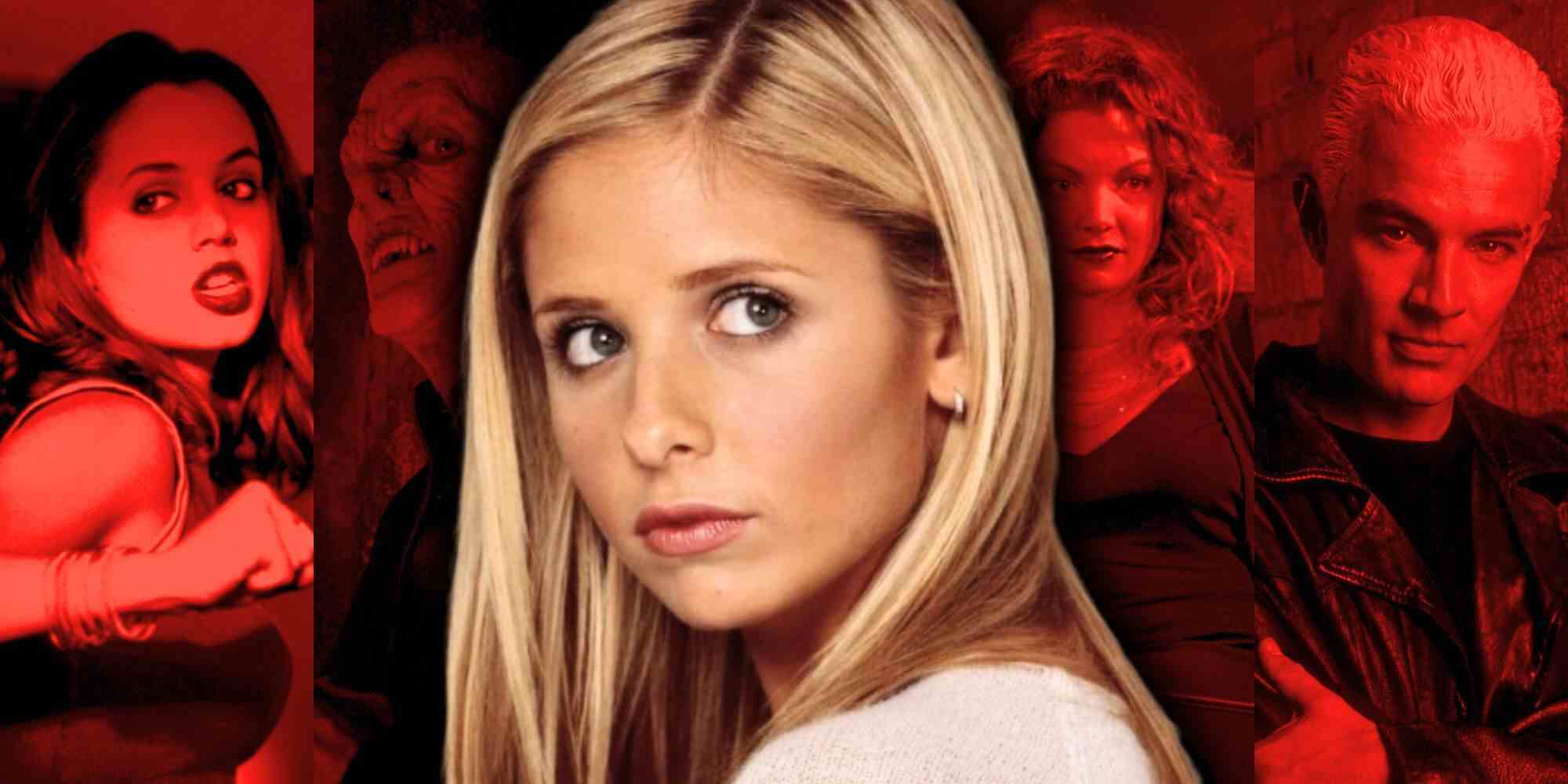 Sarah Michelle Gellar, Buffy'nin kötü adamlarının önünde