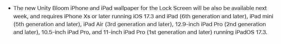 Apple, iOS 17.3'ün 22 Ocak haftasında yayınlanacağını açıkladı - Apple'ın dipnotu, iOS 17.3'ün ne zaman yayınlanacağını açıklıyor