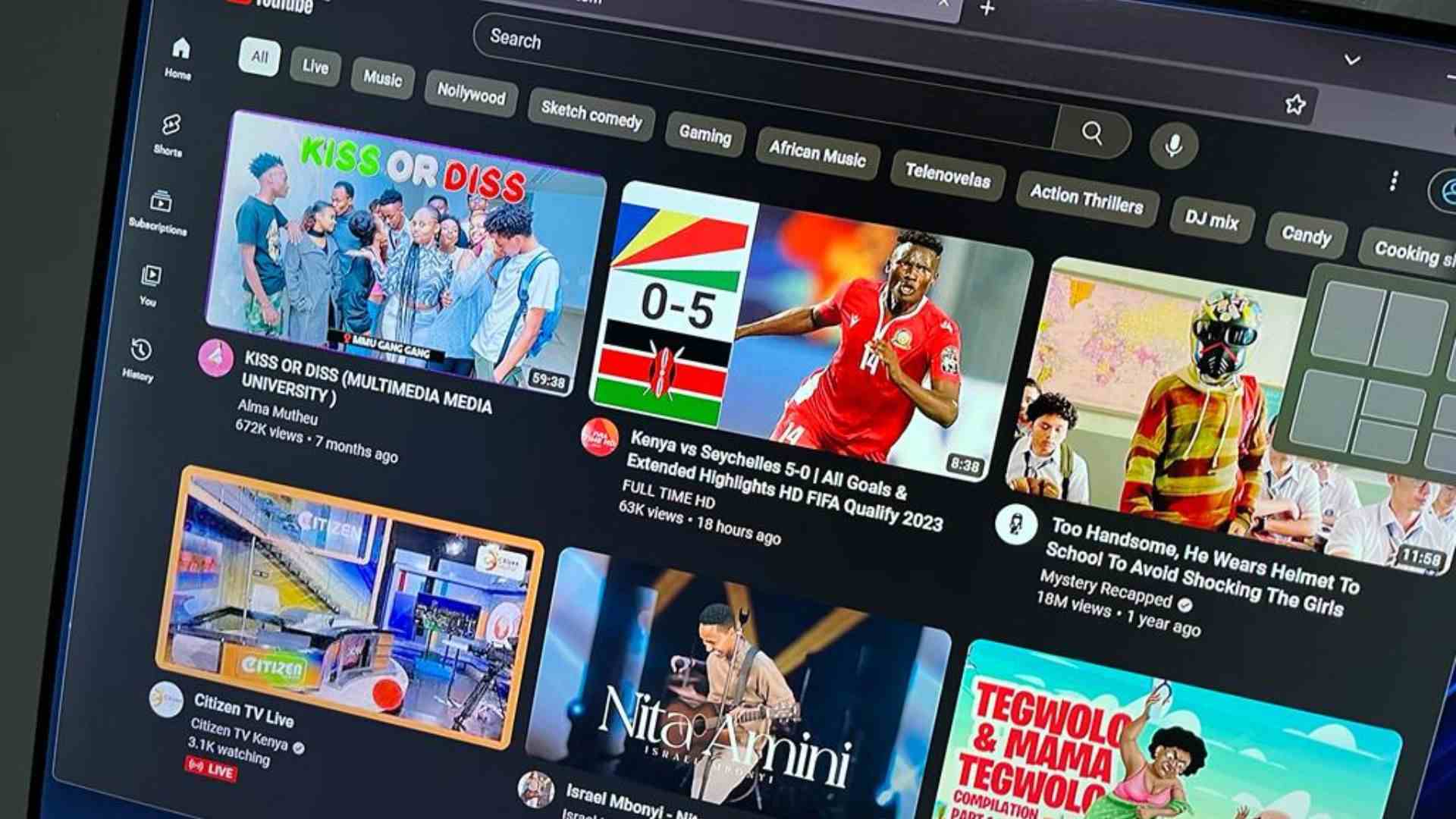 YouTube Mozilla Firefox'ta çalışıyor