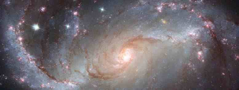 Hubble Sarmal Gökadası NGC 1672