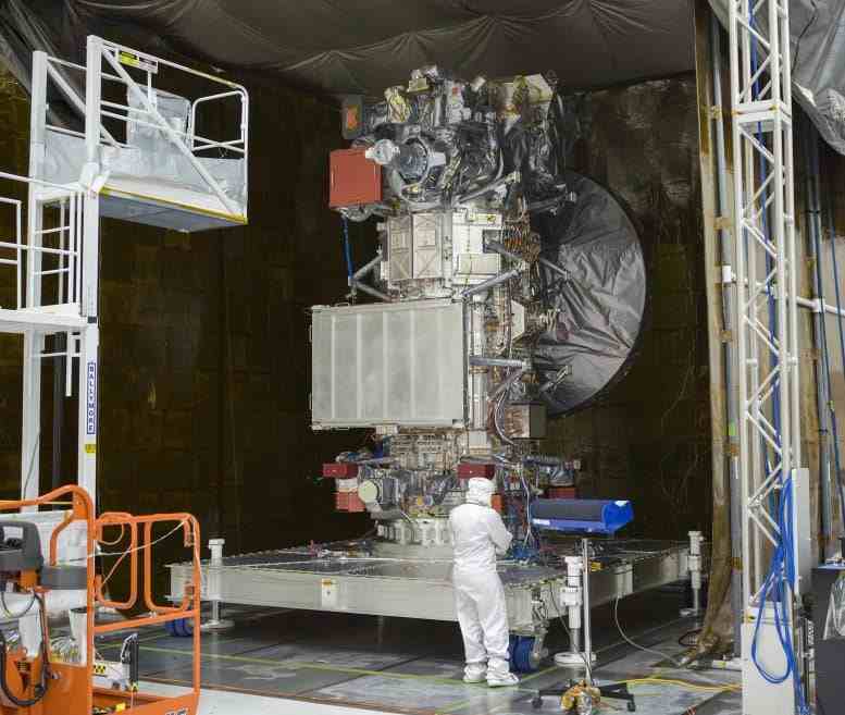 Tüm Aletler Kurulu Olarak NASA Europa Clipper