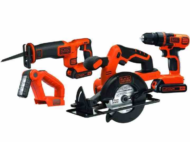 Black Decker 20V Max Elektrikli Alet Kombinasyon Kiti.