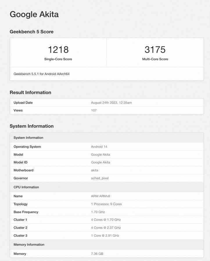 Pixel 8a için Geekbench sonuçları sızdırıldı - Hiçbir Şey Telefonu 2a, Pixel 8a ve Galaxy A55'i sudan çıkarabilir mi?