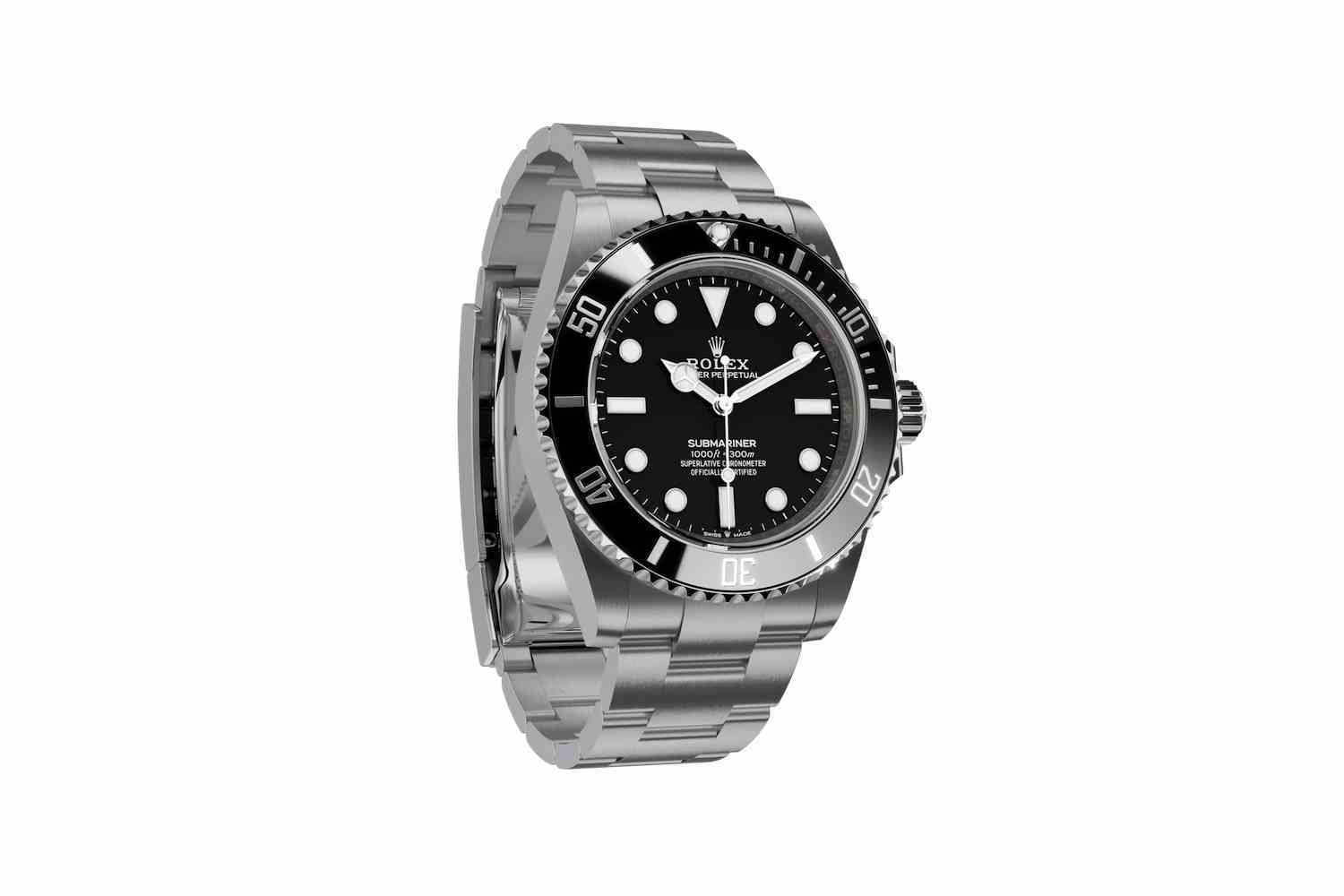 Rolex Submariner saatinin tanıtım görseli.